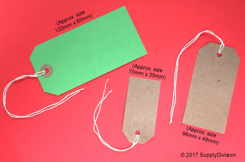 Paper parcel tag 50pcs